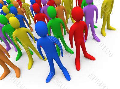 Toon Crowd #2