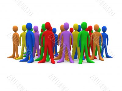 Toon Crowd #4