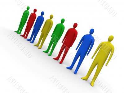 Multicolor People #2