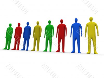 Multicolor People #1