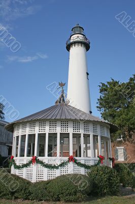 Lighthouse at Christmas