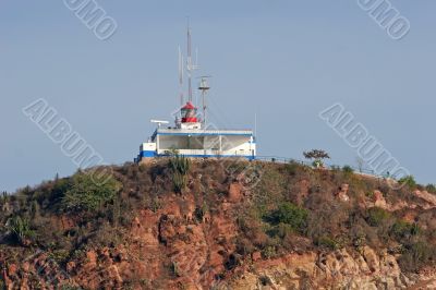 Red White and Blue Lighthouse