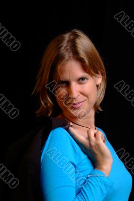 friendly woman