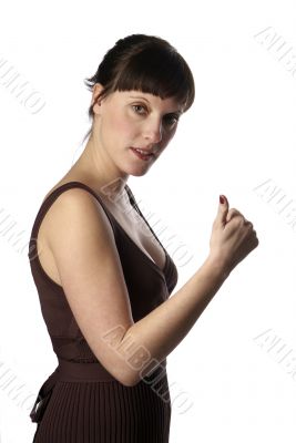 counting woman