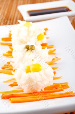 Salad of rice