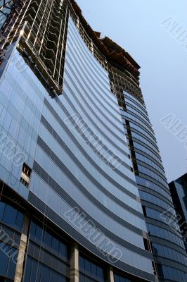 Curved Glass Construction