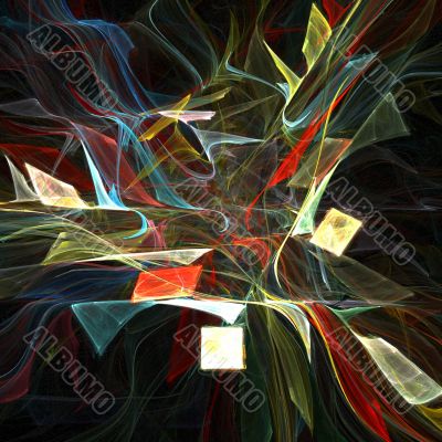 Fractal abstract design