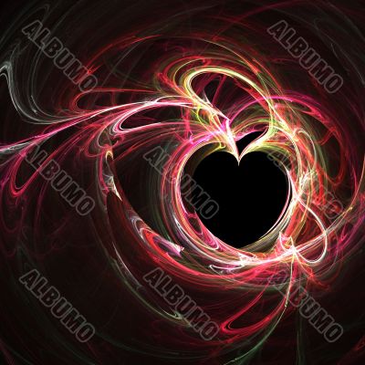 Fractal heart