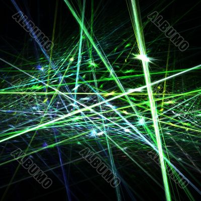 Fractal fireworks