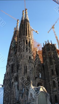 Barcelona. Cathedral Sagrada Familia