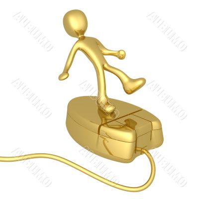 Person On Mouse