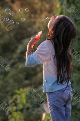 soap bubbles in thailand