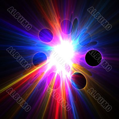 Colorful stars