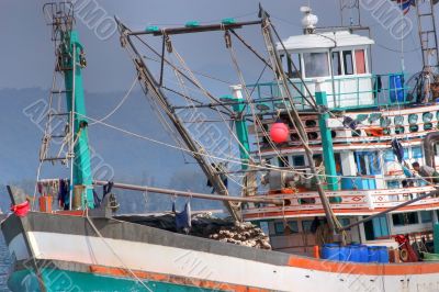 Thai fishing boat