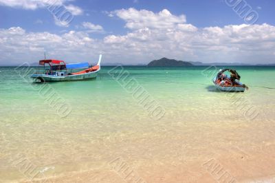 boats in paradise