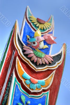 Cheng Hoon Teng temple roof, Melaka