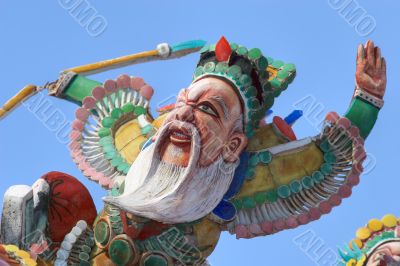 Cheng Hoon Teng temple roof, Melaka