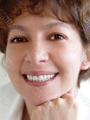 Smiling woman