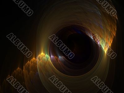Flowing ring
