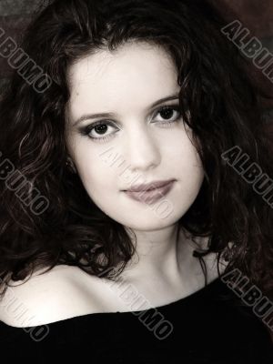 Beautiful young woman