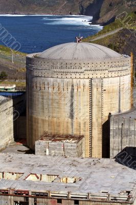 Abandoned Nuclear power station
