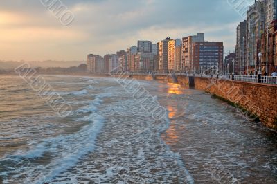 Seascape sunrise