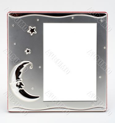 Empty portrait frame