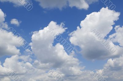 in the sky