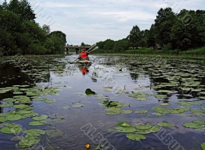Canoe travel
