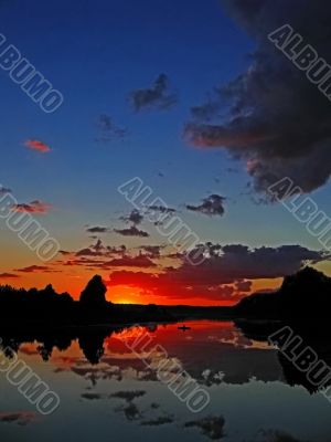silent sunset