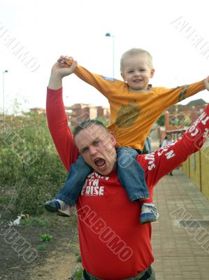 Father and son