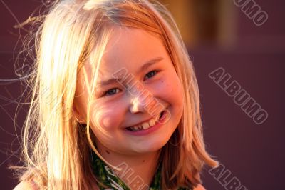 smiling girl