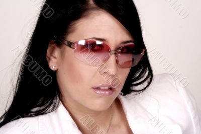 pink sunglasses