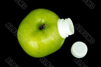 fresh from the apple