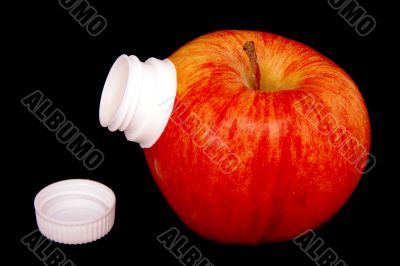 red apple drink