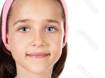casual beautiful girl