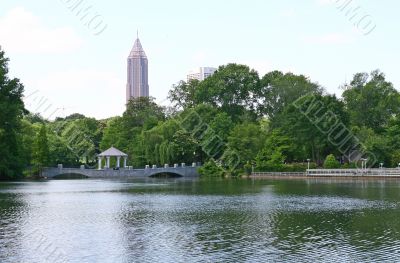 Lake in City Park