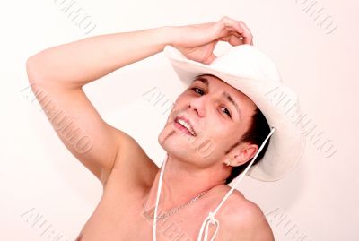 man with cowboyhat