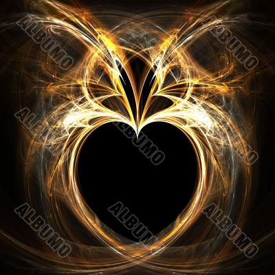 Fractal heart