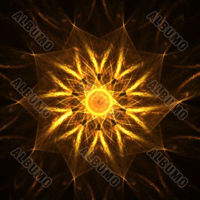 Fractal stars