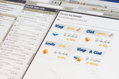 viagra and pills - spam mails