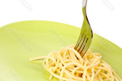 Rolled spaghetti