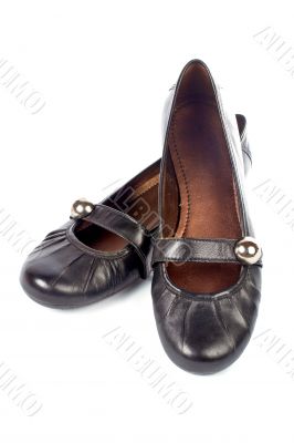 Lady black shoes