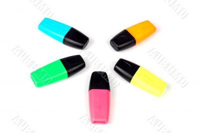 Coloured labellers