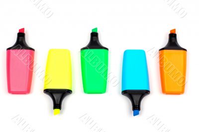 Assortment of coloured labellers
