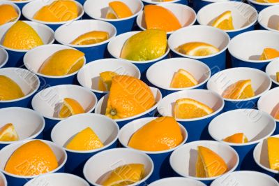 Oranges In A Cup