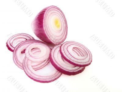 Sliced Red Onion