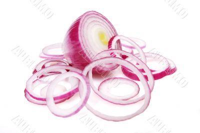 Sliced Red Onion