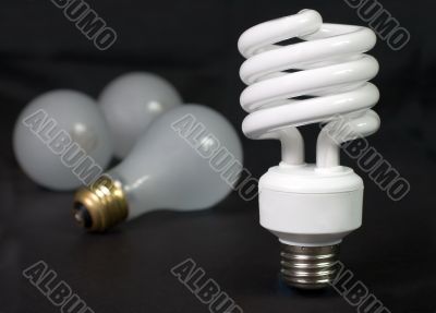 Fluorescent Against Incandescent