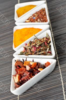 Assortment of spices